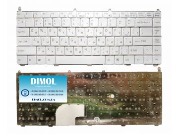 Оригинальная клавиатура для ноутбука Sony Vaio VGN-FE, VGN-AR series, rus, white