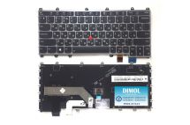 Оригинальная клавиатура для Lenovo ThinkPad Yoga 260, ThinkPad Yoga 370 series, ru, black, подсветка, трекпоинт  