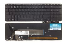 Оригинальная клавиатура для ноутбука HP ProBook 450 G0, 455 G1, 470 G1, 450 G2, 455 G2, 470 G0, G1, G2 rus, black, подсветка