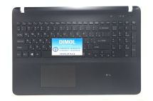 Оригинальная клавиатура для Sony Vaio Fit 15, FIT15, SVF15 series, black, передняя панель, тачпад, подсветка Оригинальная клавиатура для Sony Vaio Fit 15, FIT15, SVF15 series, black, передняя панель, тачпад, подсветка