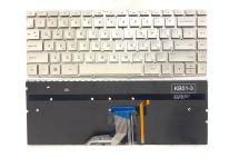 Клавиатура для ноутбука HP Spectre X360 13-W, 13-AC, 13-AD, 13-AE, 13-AQ series, ru, gold, подсветка