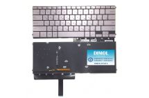 Оригинальная клавиатура для ноутбука Asus ZenBook 3 Deluxe UX490, UX490CA, UX490UA series, ru, silver, подсветка