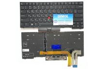 Оригинальная клавиатура Lenovo ThinkPad E480, L480, T480s, L380 series, ru, black, подсветка