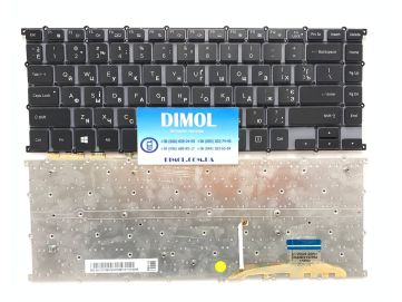 Оригинальная клавиатура для ноутбука Samsung 940Z5L, NP940Z5L, NP930Z5L, 930Z5L series, rus, black, подсветка