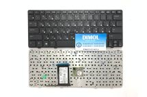 Оригынальна клавиатура для HP EliteBook 2560P, 2570P series, ru, black, рамка