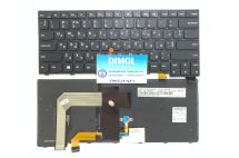 Оригинальная клавиатура для Lenovo ThinkPad T460P, T470P series, black, ru, подсветка 