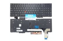 Оригинальная клавиатура для Lenovo ThinkPad E580, L580 series, black, ru, подсветка