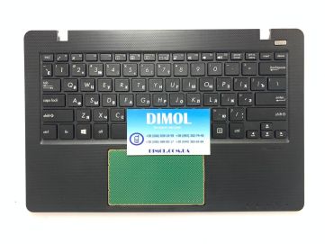 Оригинальная клавиатура для ноутбука Asus F200, R202, X200 series, rus, black, передняя панель