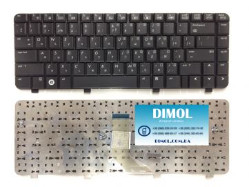 Оригинальная клавиатура для HP Pavilion dv4-1000 series, black, ru