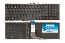 Оригинальная клавиатура для ноутбука HP ENVY X360 15-A, 15-W, 15T, 15-U, M6, series, ru, black, подсветка