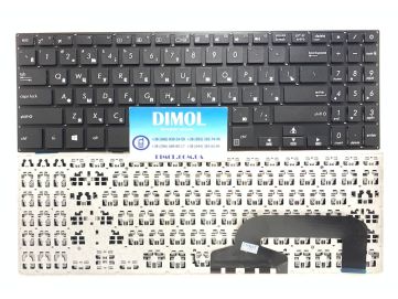 Оригинальная клавиатура для ноутбука Asus VivoBook 15 X507, X507MA, X507M series, black, ru