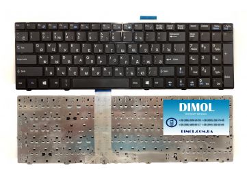 Оригинальная клавиатура для ноутбука MSI CR620, GR620, CR630, A6500, A7200 series, rus, black