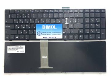 Оригинальная клавиатура для ноутбука MSI CR620, GR620, CR630, A6500, A7200 series, rus, black