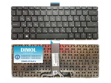 Оригинальная клавиатура для ноутбука HP Pavilion x360 11-K series, black, ru, без рамки