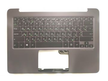 Оригинальная клавиатура для ноутбука Asus UX305F, UX305L, UX305U series, ua, rose gold, передняя панель