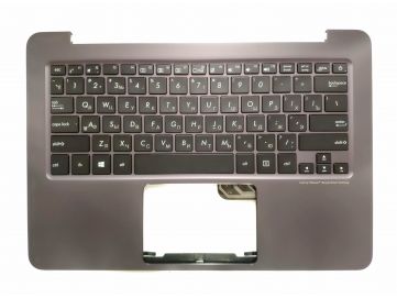 Оригинальная клавиатура для ноутбука Asus UX305F, UX305L, UX305U series, ru, brown, передняя панель