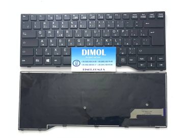 Оригинальная клавиатура для Fujitsu-Siemens LifeBook E743, E744, E733, E734, E736, E746, U745 series, ru, black