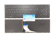 Оригинальная клавиатура для ноутбука HP Pavilion Gaming 15-CX series, rus, black, подсветка