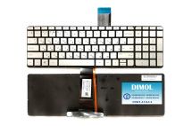Оригинальная клавиатура для ноутбука HP Envy X360 15-U series, ru, silver, подсветка Оригинальная клавиатура для ноутбука HP Envy X360 15-U series, ru, silver, подсветка