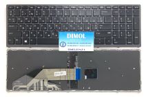 Оригинальная клавиатура для ноутбука HP ZBook 15 G3, ZBook 17 G3 series, rus, black, подсветка Оригинальная клавиатура для ноутбука HP ZBook 15 G3, ZBook 17 G3 series, rus, black, подсветка