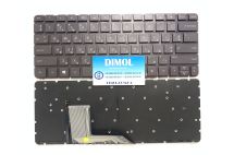 Клавиатура для ноутбука HP Spectre X360 13-4000, 13T-4200, X360 G1, X360 G2 series, ru, gray quartz, подсветка