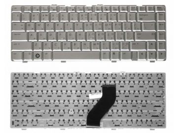 Оригинальная клавиатура для HP Pavilion dv6000, dv6100, dv6200, dv6300, dv6400, dv6500, dv6600, dv6700, dv6800, dv6900 series, silver, ru