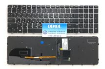 Оригинальная клавиатура для ноутбука HP Elitebook 755 G3, 755 G4, 850 G4, Zbook 15u G3, Zbook 15u G4 series, rus, black, подсветка Оригинальная клавиатура для ноутбука HP Elitebook 755 G3, 755 G4, 850 G4, Zbook 15u G3, Zbook 15u G4 series, rus, black, подсветка