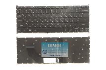 Оригинальная клавиатура для ноутбука Acer Swift 3 SF314-54 series, black, ru, подсветка, (VER.1)