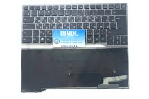 Оригинальная клавиатура для Fujitsu-Siemens LifeBook E743, E744, E733, E734, E736, E746, U745 series, ru, black