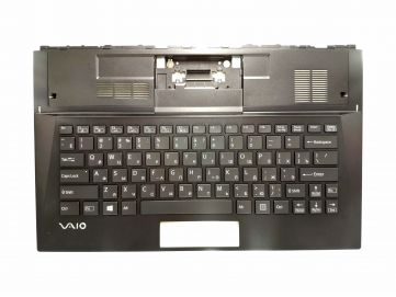 Оригинальная клавиатура для ноутбука Sony VAIO SVD13 series, ru, black, передняя панель, подсветка