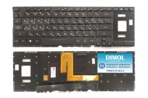 Оригинальная клавиатура для ноутбука Asus ROG GX501, GX501VI, GX501VS series, black, ru, подсветка