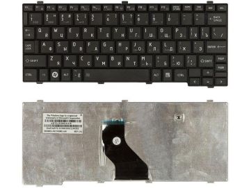 Оригинальная клавиатура для Toshiba Portege T110, T115, Satellite Pro T110 sries, black, ru