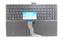 Клавиатура для ноутбука HP Pavilion 15-BS, 15-BW, 250 G6, 255 G6, 256 G6, 258 G6 series, rus, black, подсветка 
