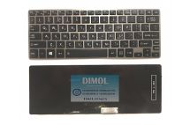 Оригинальная клавиатура для Toshiba Portege Z30, Z30-A, Z30-A1301, Z30-A1301L, Z30-A1302, Z30-A1310 series, black, ru, серая рамка Оригинальная клавиатура для Toshiba Portege Z30, Z30-A, Z30-A1301, Z30-A1301L, Z30-A1302, Z30-A1310 series, black, ru, серая рамка