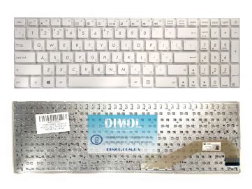 Оригинальная клавиатура для ноутбука Asus X540, X540L, X540LA, X540CA, X540SA, R540, X543 series, ru, white