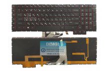 Оригинальная клавиатура для ноутбука HP Omen 17-an series, black, RGB - подсветка