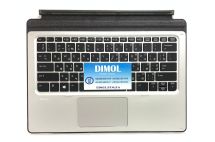 Оригинальная клавиатура для ноутбука HP Elite x2 1012 G1, G2 series, ru, silver topcase