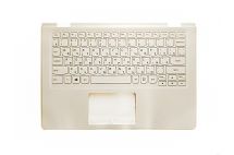 Оригинальная клавиатура для Lenovo Yoga 300-11IBR, 300-11IBY series, white, ru, передняя панель