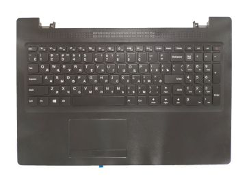 Оригинальная клавиатура для Lenovo Ideapad 110-15IBR series, ru, black, передняя панель