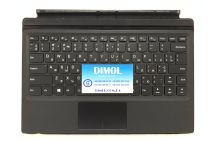 Оригинальная клавиатура для Lenovo Ideapad Miix 520-12ISK, 520-12IKB, 510-12ISK, 510-12IKB Tablet Folio series, black, ru, передняя панель, подсветка