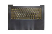 Оригинальная клавиатура для ноутбука Lenovo ideapad 120S-14IAP series, rus, gray, передняя панель