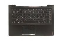 Оригинальная клавиатура для ноутбука Lenovo Ideapad U330, U330P, U330T series, ru, black, передняя панель, подсветка