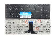 Клавиатура для Toshiba Satellite A660, A660D, A665, A665D series, black, ru