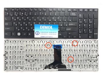 Клавиатура для Toshiba Satellite A660, A660D, A665, A665D series, black, ru