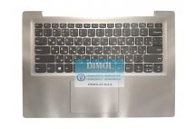 Оригинальная клавиатура для ноутбука Lenovo ideapad 120S-14IAP series, ru, gray, серая передняя панель, тачпад