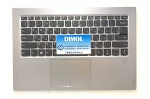 Оригинальная клавиатура для ноутбука Lenovo Yoga 920-13, 920-13IKB series, ru, gray, подсветка, серая рамка