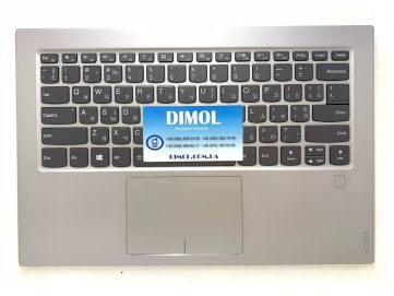 Оригинальная клавиатура для ноутбука Lenovo Yoga 920-13, 920-13IKB series, ru, gray, подсветка, серая рамка
