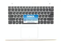 Оригинальная клавиатура для ноутбука Lenovo IdeaPad 320S-14, 320S-14IKB, 320S-14ISK series, rus, gray, белая передняя панель