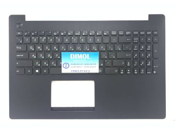 Оригинальная клавиатура для ноутбука Asus X503, X503M, F503, X553, X553M, X553MA, K553M, K553MA, F553M, F553MA series, передняя панель, rus, black