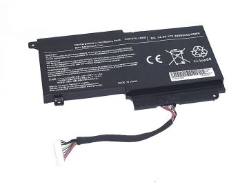Аккумуляторная батарея Toshiba Satellite S55-A5239, S55-A5255, S55-A5256NR, S55-A5257, S55-A5274, S55-A5275, S55-A5276 series, black, 3000mAhr, 14.4v